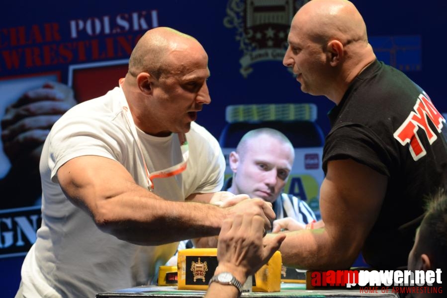 XV Puchar Polski 2014 - lewa ręka - finały # Siłowanie na ręce # Armwrestling # Armpower.net