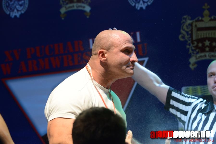 XV Puchar Polski 2014 - lewa ręka - finały # Siłowanie na ręce # Armwrestling # Armpower.net