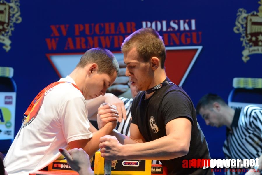 XV Puchar Polski 2014 - prawa ręka - eliminacje # Siłowanie na ręce # Armwrestling # Armpower.net