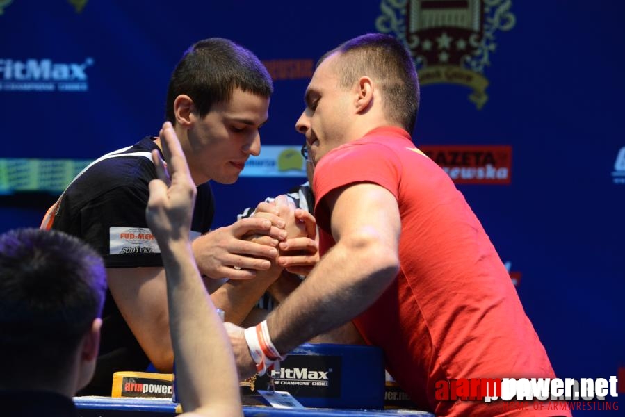 XV Puchar Polski 2014 - prawa ręka - eliminacje # Siłowanie na ręce # Armwrestling # Armpower.net