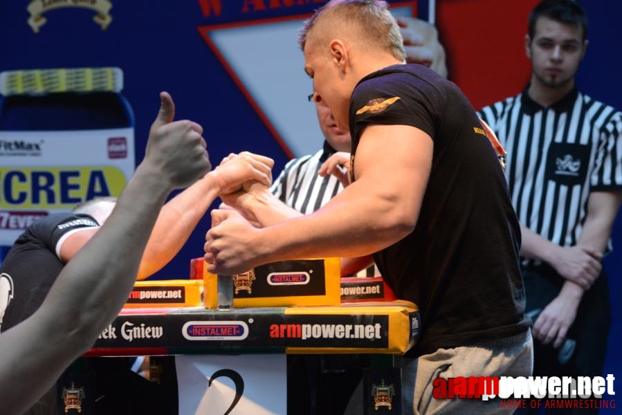 XV Puchar Polski 2014 - prawa ręka - eliminacje # Armwrestling # Armpower.net