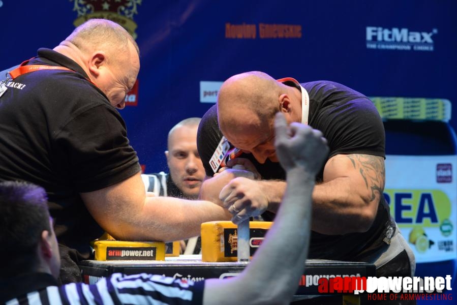 XV Puchar Polski 2014 - prawa ręka - eliminacje # Siłowanie na ręce # Armwrestling # Armpower.net