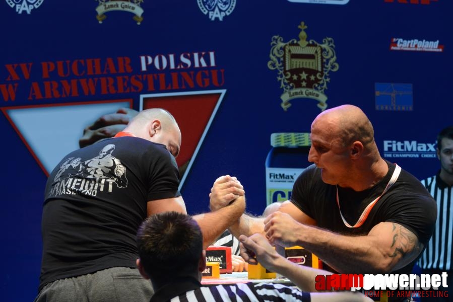 XV Puchar Polski 2014 - prawa ręka - eliminacje # Armwrestling # Armpower.net