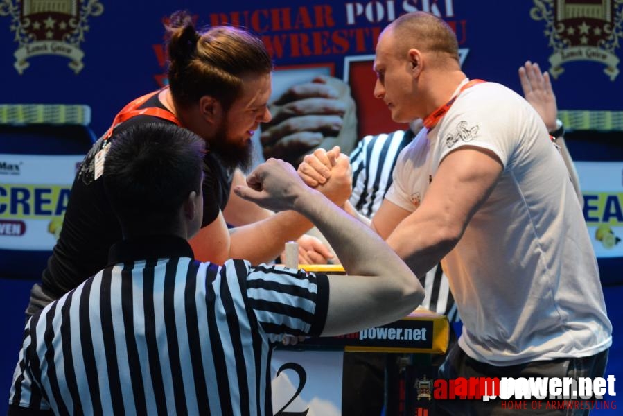 XV Puchar Polski 2014 - prawa ręka - eliminacje # Siłowanie na ręce # Armwrestling # Armpower.net