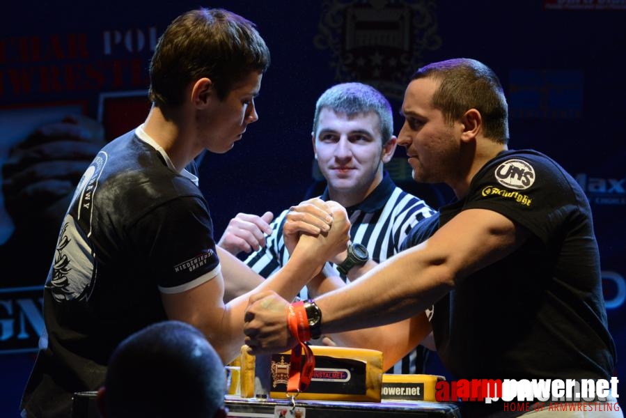 XV Puchar Polski 2014 - prawa ręka - finały # Armwrestling # Armpower.net