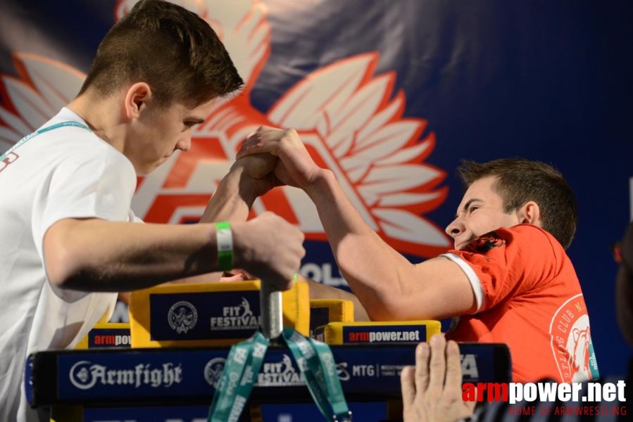 XV MISTRZOSTWA POLSKI - LEWA RĘKA # Siłowanie na ręce # Armwrestling # Armpower.net