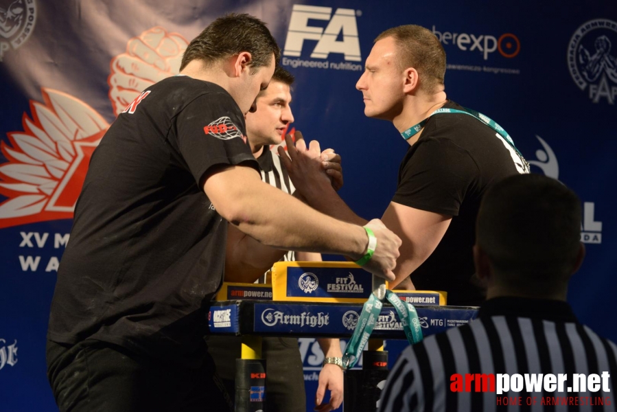 XV MISTRZOSTWA POLSKI - LEWA RĘKA # Siłowanie na ręce # Armwrestling # Armpower.net