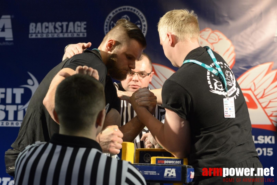 XV MISTRZOSTWA POLSKI - LEWA RĘKA # Siłowanie na ręce # Armwrestling # Armpower.net