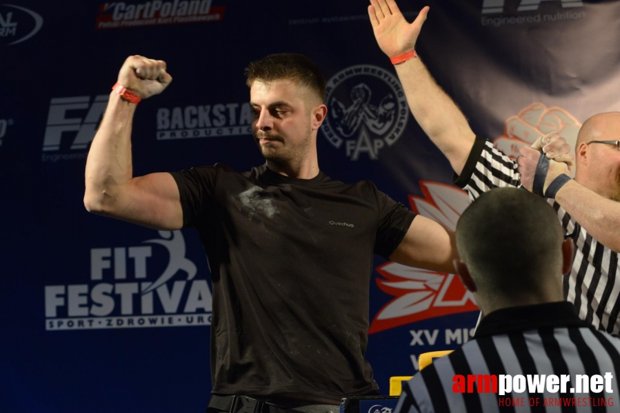 XV MISTRZOSTWA POLSKI - LEWA RĘKA # Siłowanie na ręce # Armwrestling # Armpower.net