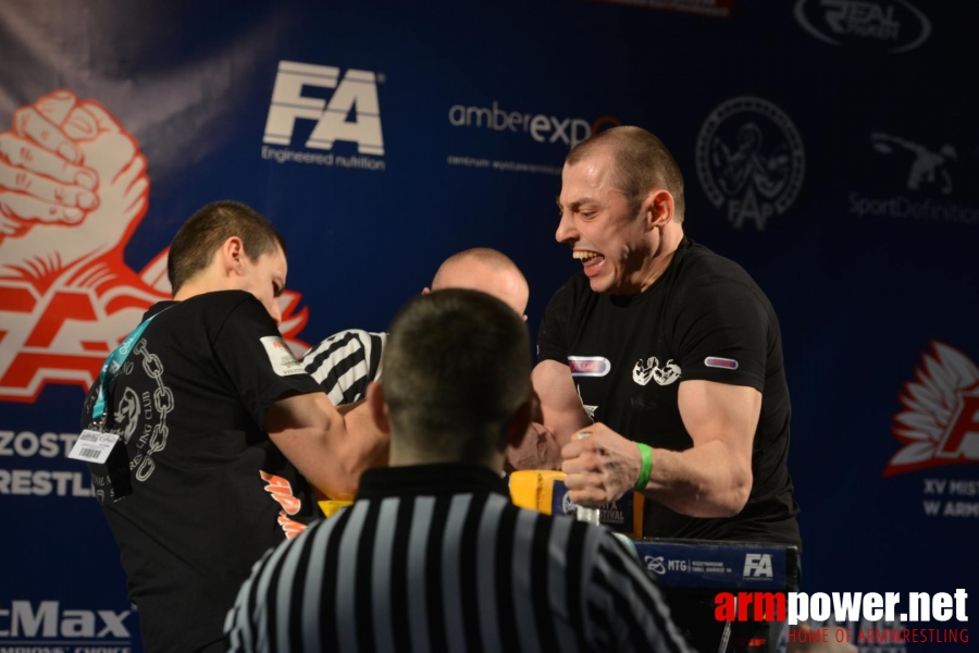 XV MISTRZOSTWA POLSKI - PRAWA RĘKA # Armwrestling # Armpower.net