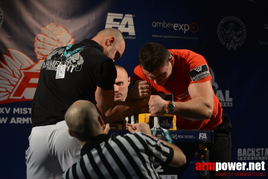 XV MISTRZOSTWA POLSKI - PRAWA RĘKA # Siłowanie na ręce # Armwrestling # Armpower.net