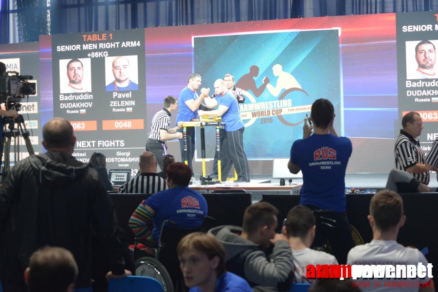 Disabled World Cup 2015 - Rumia, Poland # Siłowanie na ręce # Armwrestling # Armpower.net