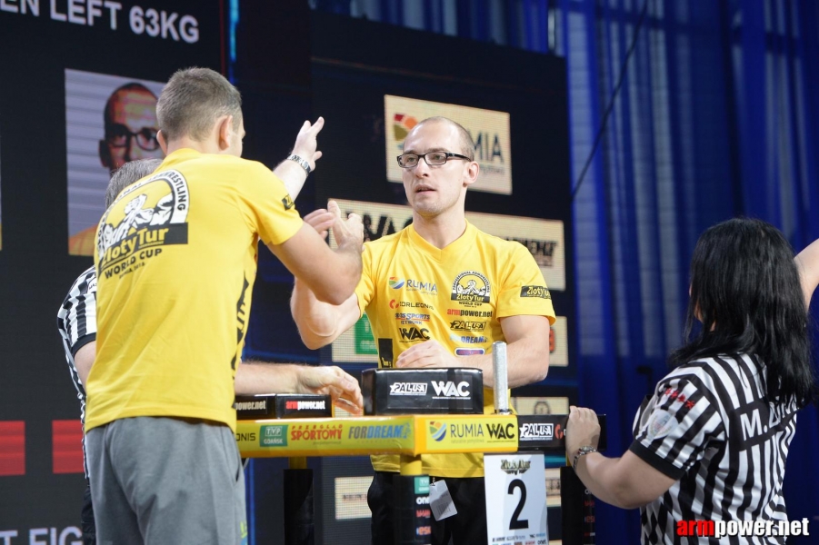 Zloty Tur 2015 by Mark Kazus - Left Hand # Siłowanie na ręce # Armwrestling # Armpower.net