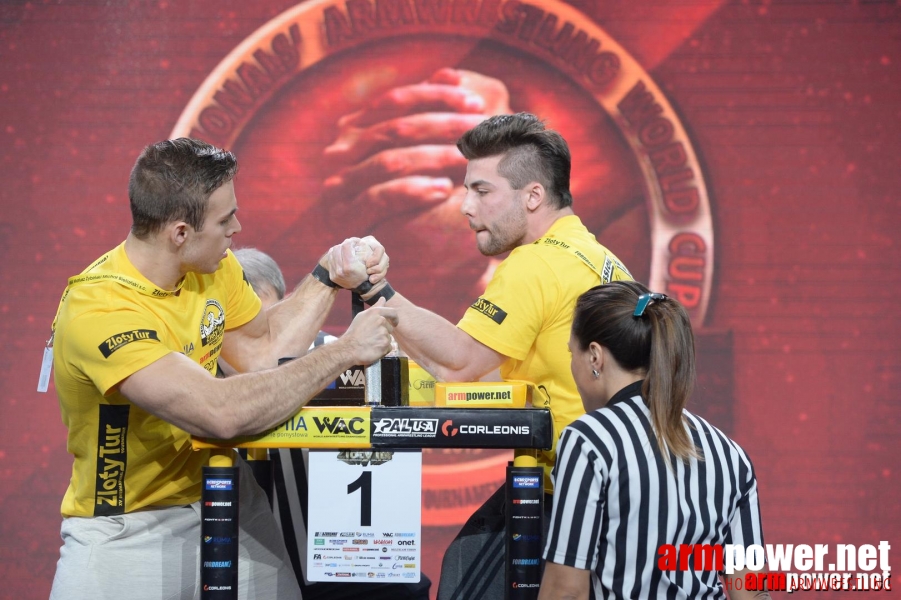 Zloty Tur 2015 by Mark Kazus - Left Hand # Siłowanie na ręce # Armwrestling # Armpower.net