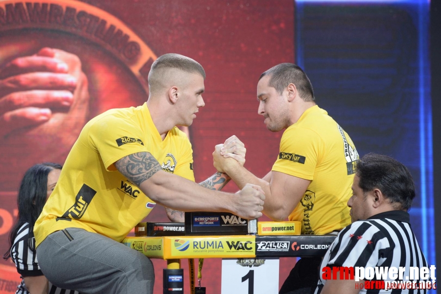 Zloty Tur 2015 by Mark Kazus - Left Hand # Siłowanie na ręce # Armwrestling # Armpower.net