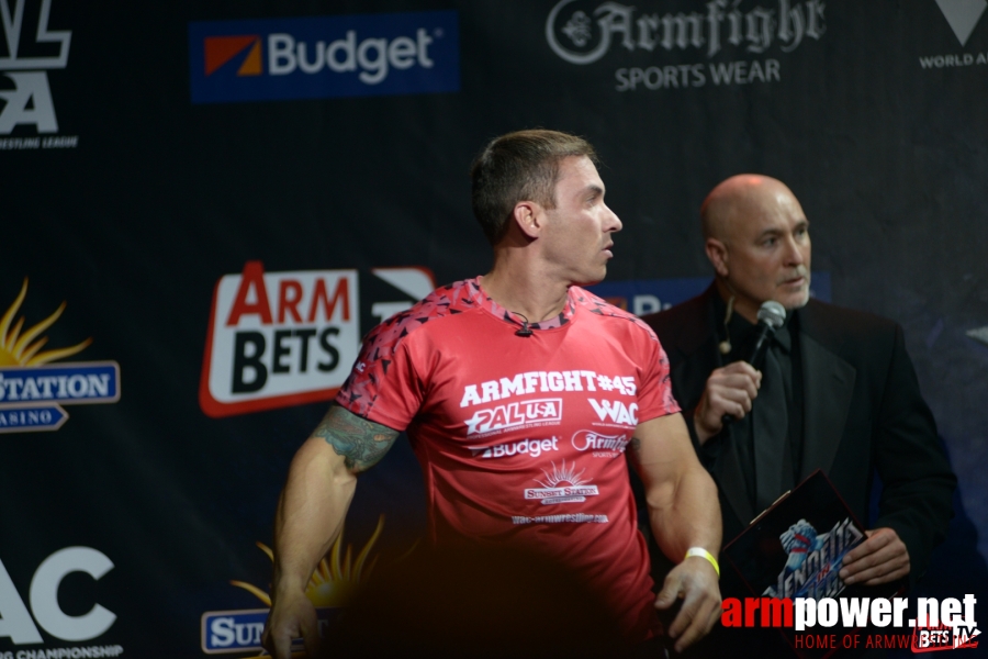 Armfight #45 - Vendetta in Vegas # Siłowanie na ręce # Armwrestling # Armpower.net