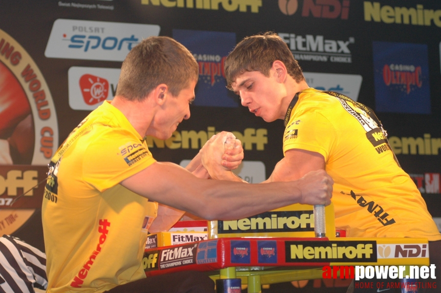 Nemiroff World Cup 2007 # Siłowanie na ręce # Armwrestling # Armpower.net