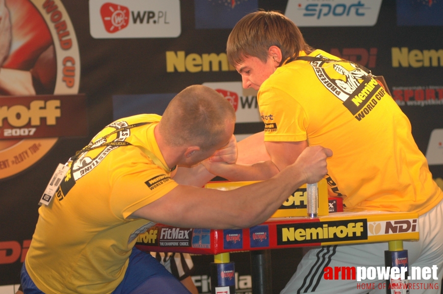 Nemiroff World Cup 2007 # Siłowanie na ręce # Armwrestling # Armpower.net