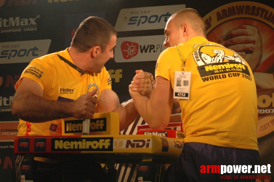 Nemiroff World Cup 2007 # Siłowanie na ręce # Armwrestling # Armpower.net