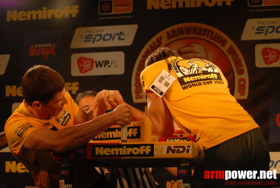 Nemiroff World Cup 2007 # Siłowanie na ręce # Armwrestling # Armpower.net