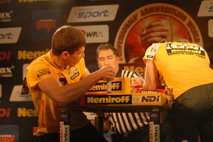 Nemiroff World Cup 2007 # Siłowanie na ręce # Armwrestling # Armpower.net