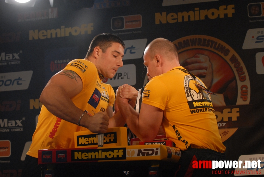 Nemiroff World Cup 2007 # Siłowanie na ręce # Armwrestling # Armpower.net