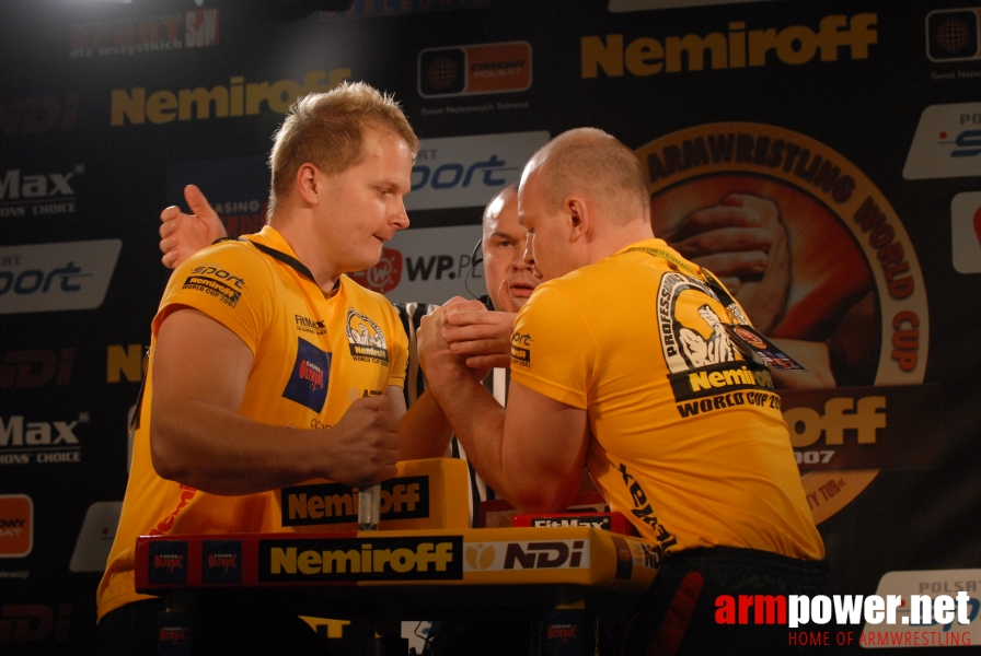 Nemiroff World Cup 2007 # Siłowanie na ręce # Armwrestling # Armpower.net