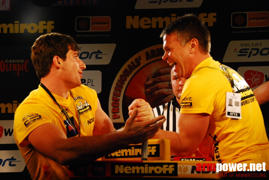 Nemiroff World Cup 2007 # Siłowanie na ręce # Armwrestling # Armpower.net