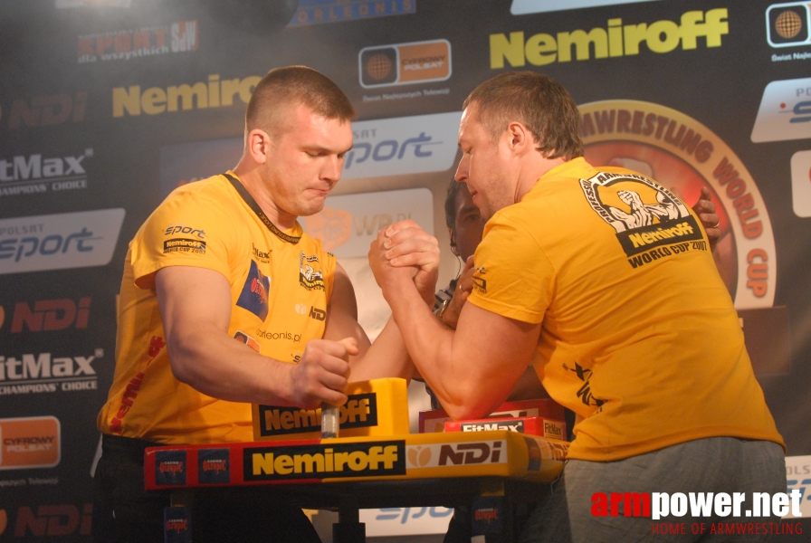 Nemiroff World Cup 2007 # Siłowanie na ręce # Armwrestling # Armpower.net