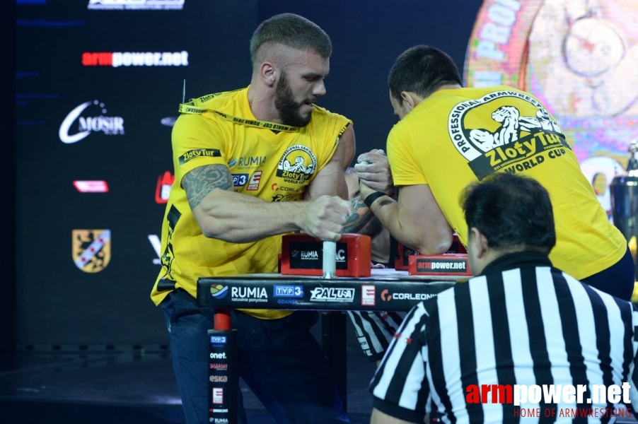 Zloty Tur 2016 - left hand by Mark Kazus # Siłowanie na ręce # Armwrestling # Armpower.net