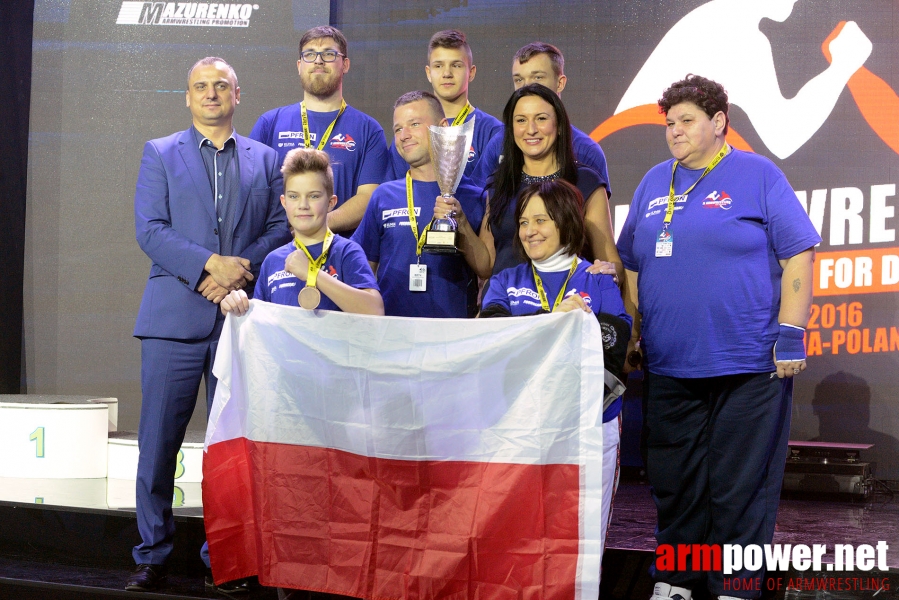 II World Cup for Disabled 2016 - left hand # Siłowanie na ręce # Armwrestling # Armpower.net