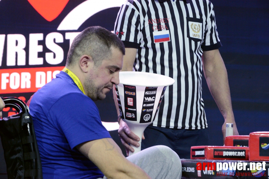 II World Cup for Disabled 2016 - left hand # Siłowanie na ręce # Armwrestling # Armpower.net