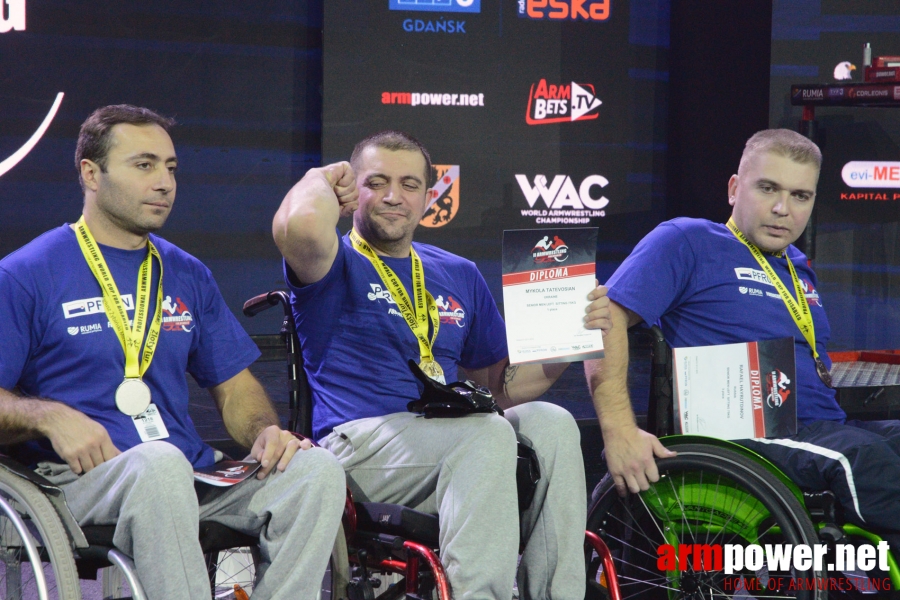 II World Cup for Disabled 2016 - left hand # Siłowanie na ręce # Armwrestling # Armpower.net