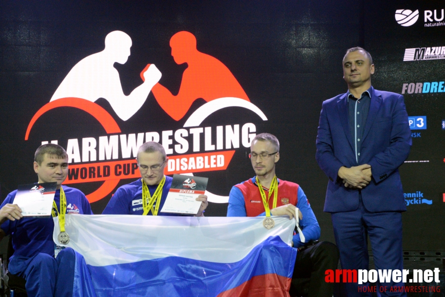 II World Cup for Disabled 2016 - left hand # Siłowanie na ręce # Armwrestling # Armpower.net