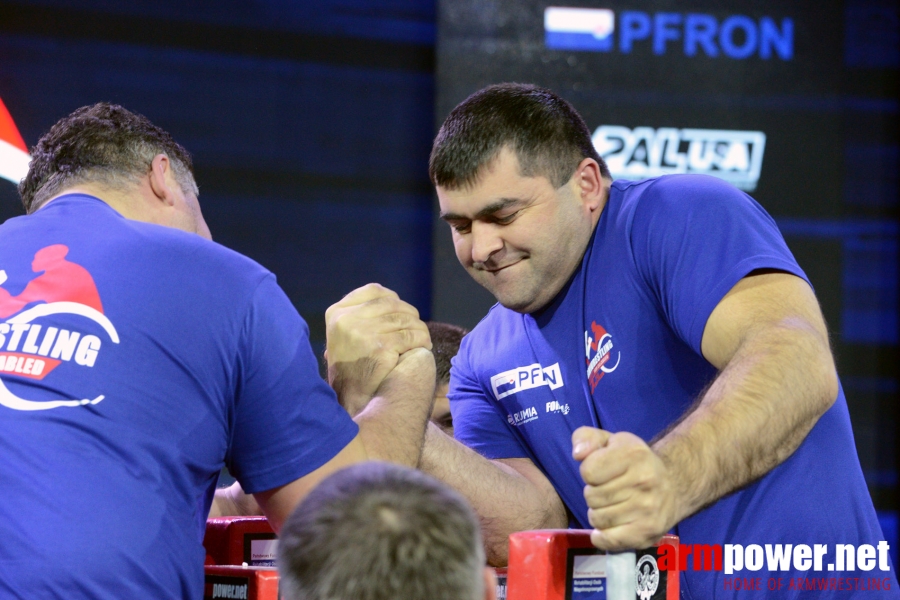 II World Cup for Disabled 2016 - right hand # Siłowanie na ręce # Armwrestling # Armpower.net