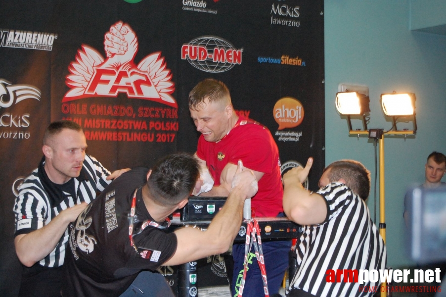 Lewa ręka - Mistrzostwa Polski 2017 Szczyrk # Siłowanie na ręce # Armwrestling # Armpower.net