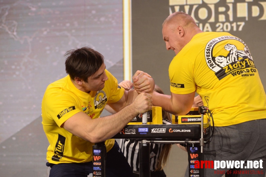 Zloty Tur 2017 - left hand finals # Armwrestling # Armpower.net