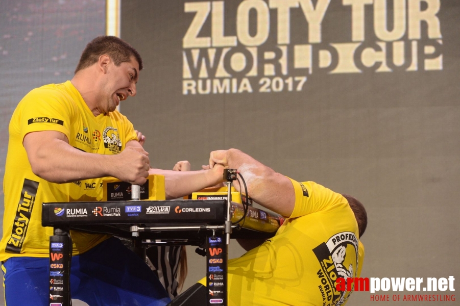 Zloty Tur 2017 - left hand finals # Armwrestling # Armpower.net