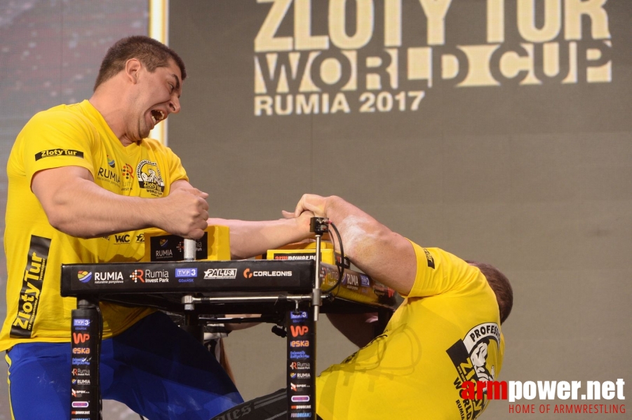 Zloty Tur 2017 - left hand finals # Armwrestling # Armpower.net