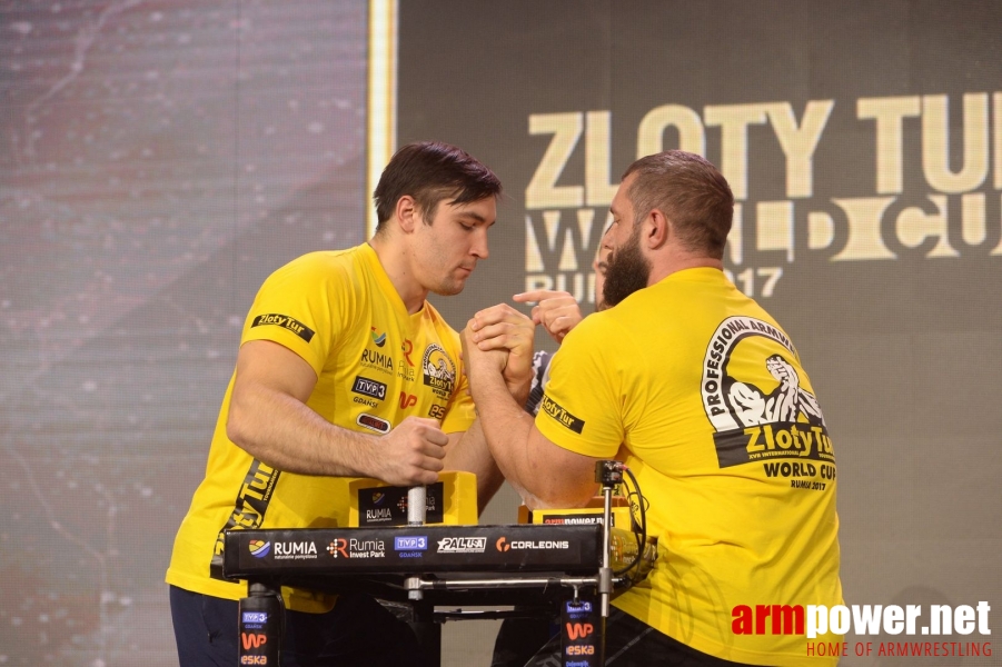 Zloty Tur 2017 - left hand finals # Armwrestling # Armpower.net