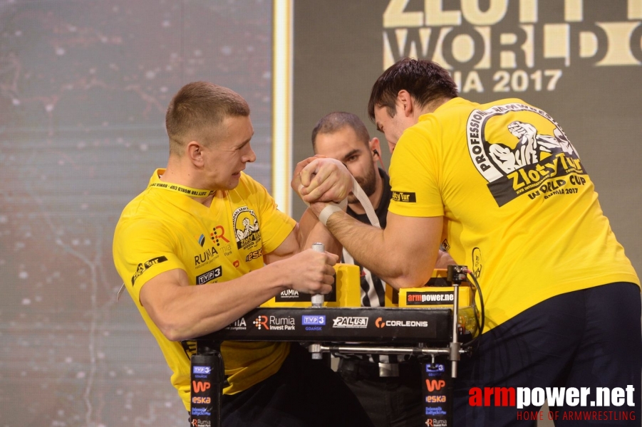 Zloty Tur 2017 - left hand finals # Armwrestling # Armpower.net