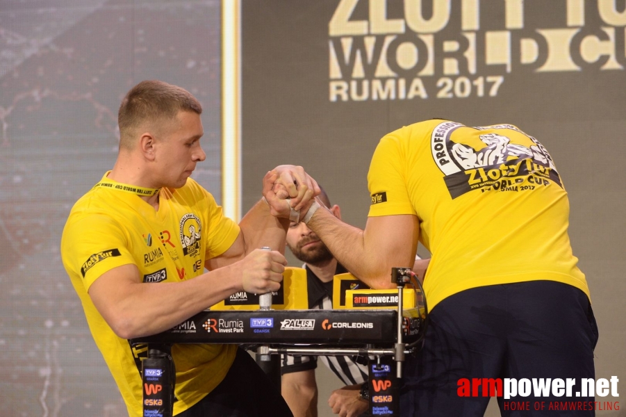 Zloty Tur 2017 - left hand finals # Armwrestling # Armpower.net