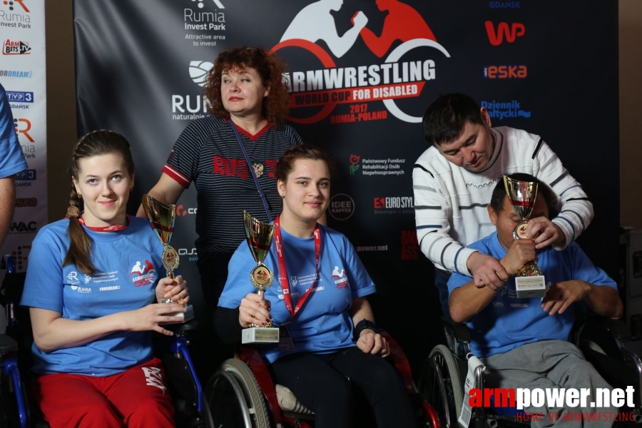 Anna Mazurenko with competitors - Disabled World Cup 2017 # Aрмспорт # Armsport # Armpower.net