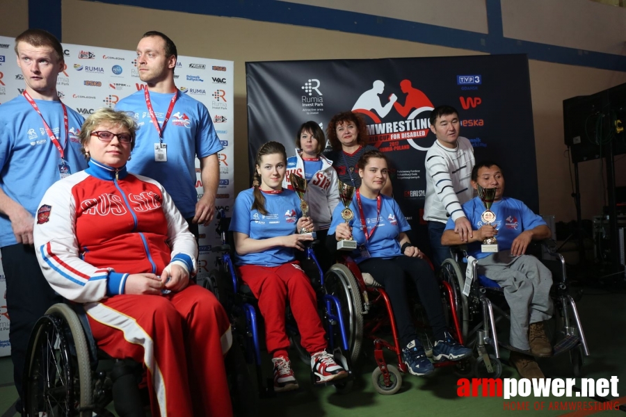 Anna Mazurenko with competitors - Disabled World Cup 2017 # Siłowanie na ręce # Armwrestling # Armpower.net