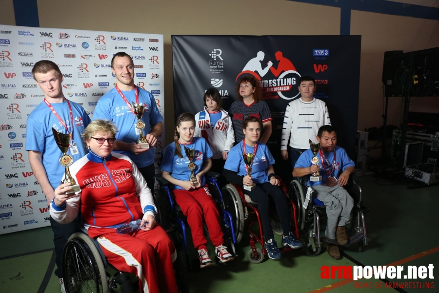 Anna Mazurenko with competitors - Disabled World Cup 2017 # Siłowanie na ręce # Armwrestling # Armpower.net