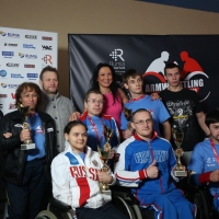 Anna Mazurenko with competitors - Disabled World Cup 2017 # Siłowanie na ręce # Armwrestling # Armpower.net