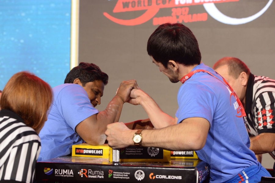 Disabled World Cup 2017 # Armwrestling # Armpower.net