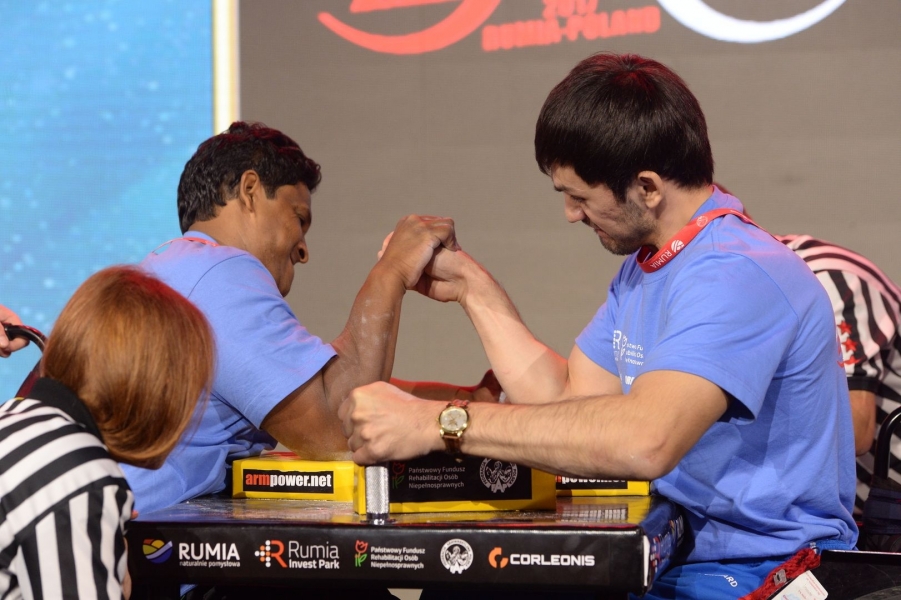 Disabled World Cup 2017 # Siłowanie na ręce # Armwrestling # Armpower.net