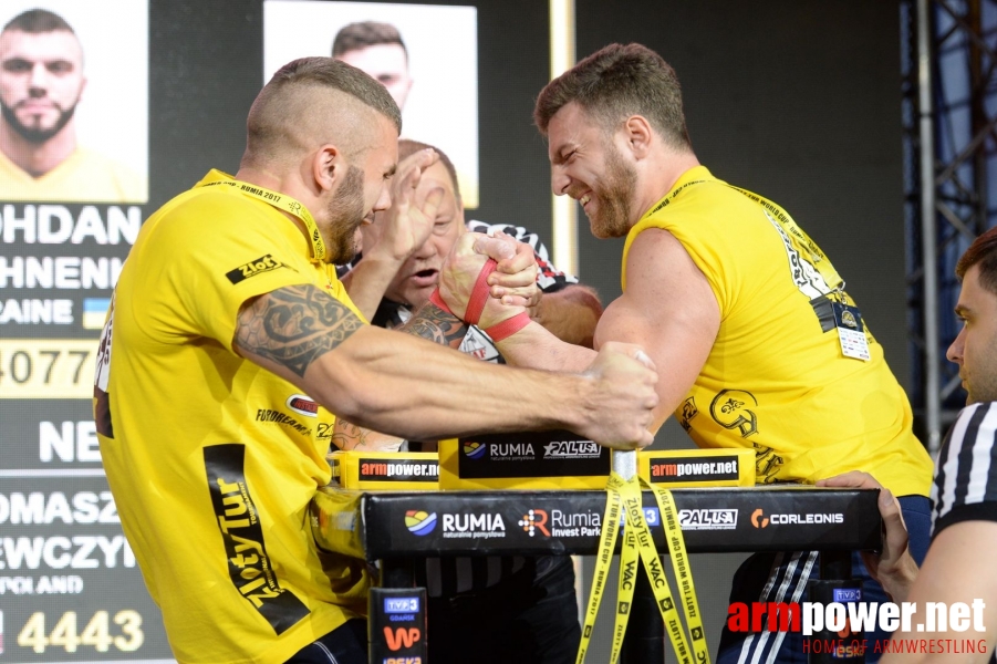 Zloty Tur 2017 - left hand eliminations # Armwrestling # Armpower.net