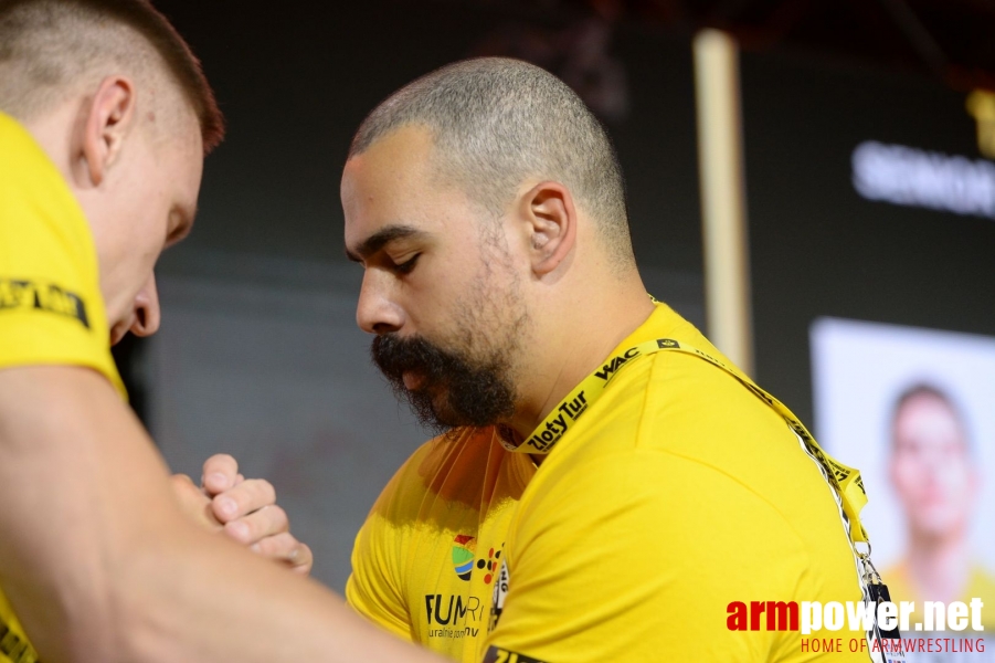 Zloty Tur 2017 - left hand eliminations # Armwrestling # Armpower.net